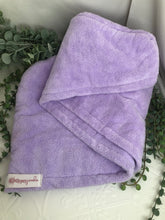 Load image into Gallery viewer, Microfiber Hair Wrap- Orchid Purple