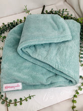 Load image into Gallery viewer, Microfiber Hair Wrap- Mint Green