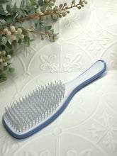 Load image into Gallery viewer, Detangling Hair Brush - Blue and White
