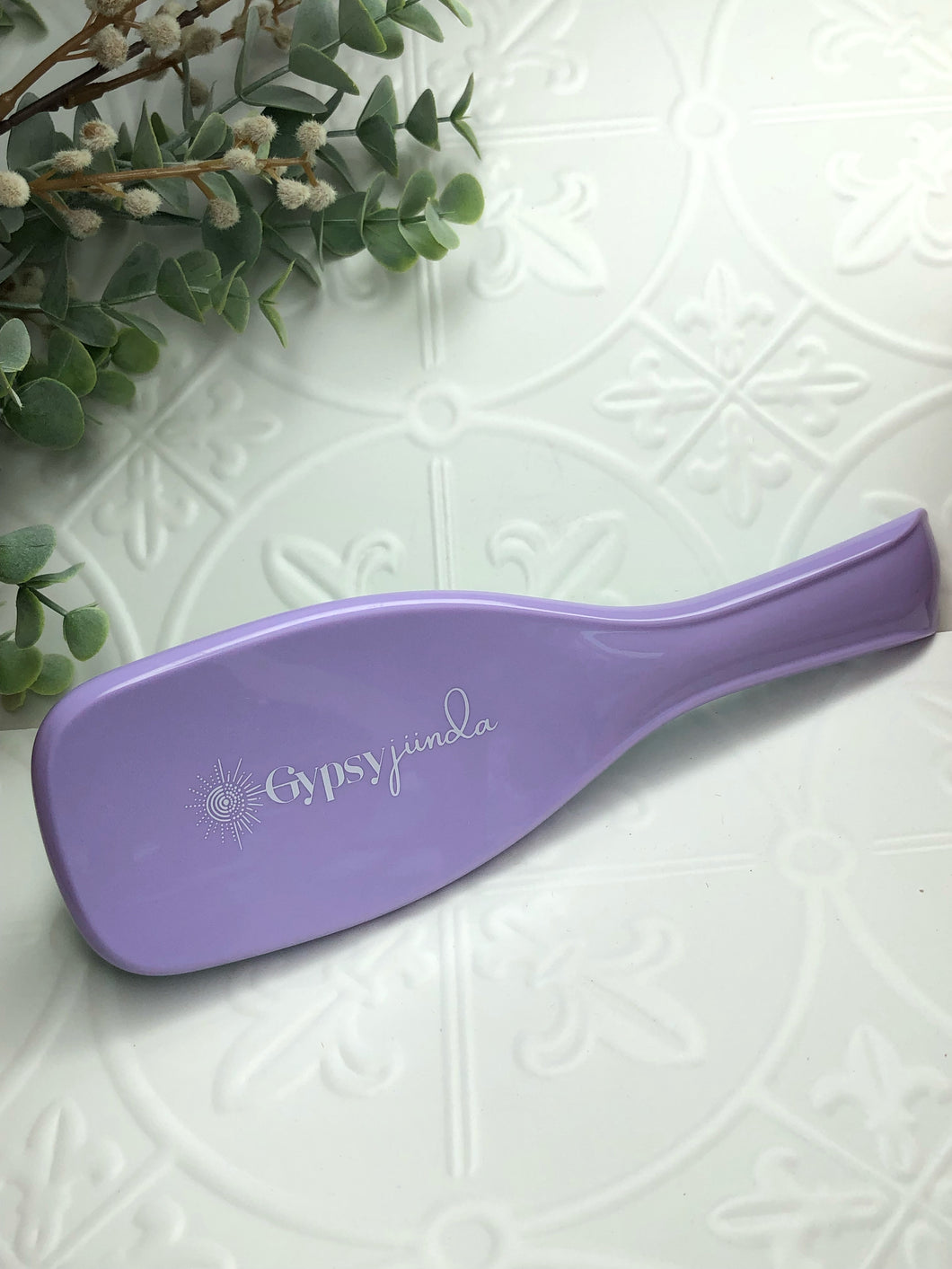 Detangling Hair Brush - Purple and Mint